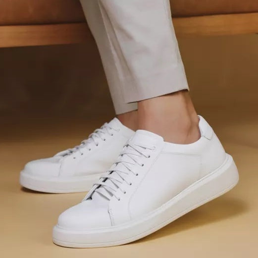 Urban Clean Low Sneakers - White Men streetwear sneakers